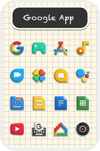 Poppin icon pack Apk 1