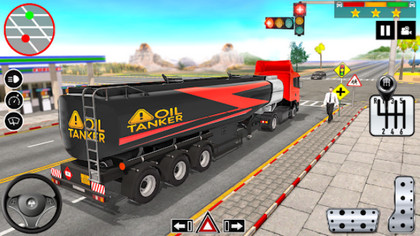 Oil Tanker Truck Driving Games Apk