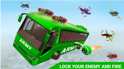 Army Bus Robot Car Game 3d Mod
